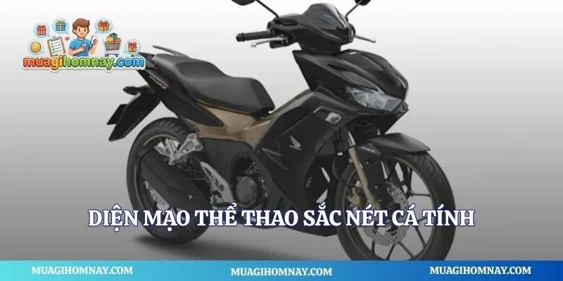 Diện mạo thể thao sắc nét cá tính