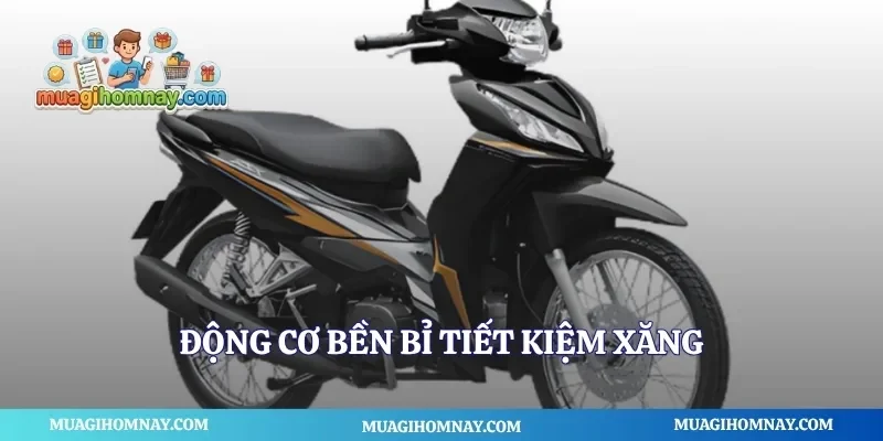 Động cơ bền bỉ tiết kiệm xăng