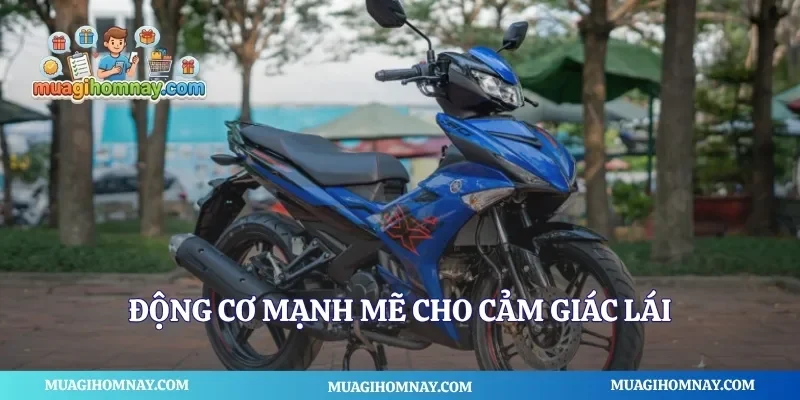Động cơ mạnh mẽ cho cảm giác lái