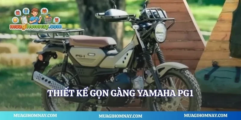 Thiết kế gọn gàng yamaha pg1