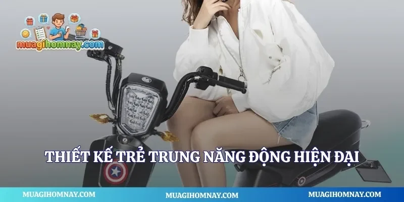 Thiết kế trẻ trung năng động hiện đại