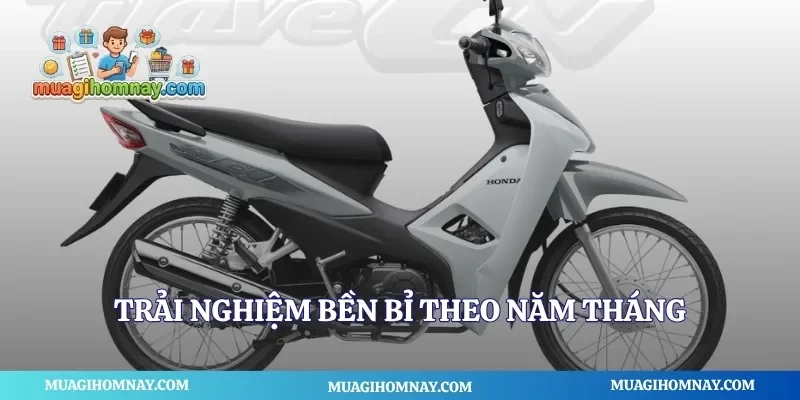 Trải nghiệm bền bỉ theo năm tháng